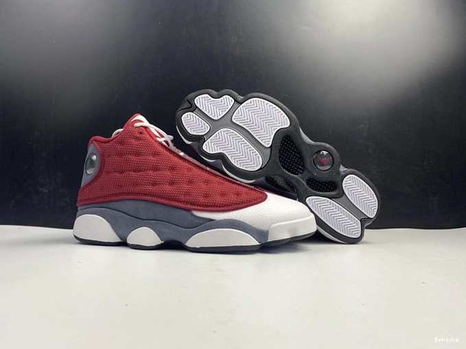 Rep BK Flint Gym Grey Jordan 4179 Compact Red 13 Retro 414571- 1028